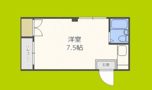 オズハイツ中川 間取り