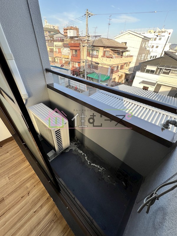 オズハイツ中川 ベランダ