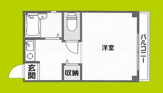プチコート今里 間取り