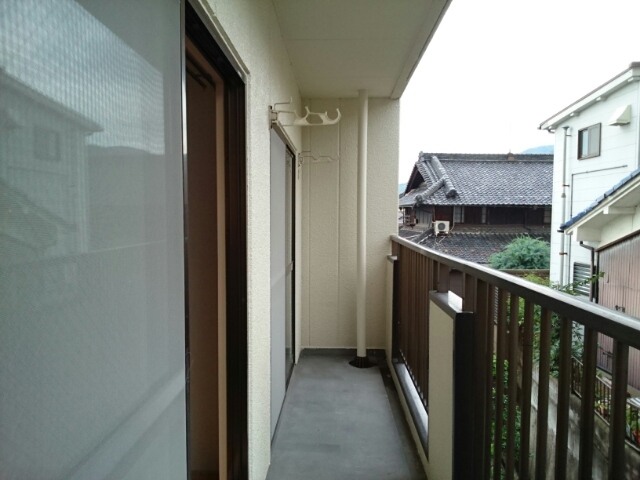 上田マンション ベランダ