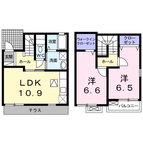 パークサイドＩ 間取り
