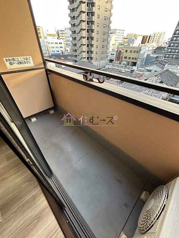 カーサパスコロ ベランダ