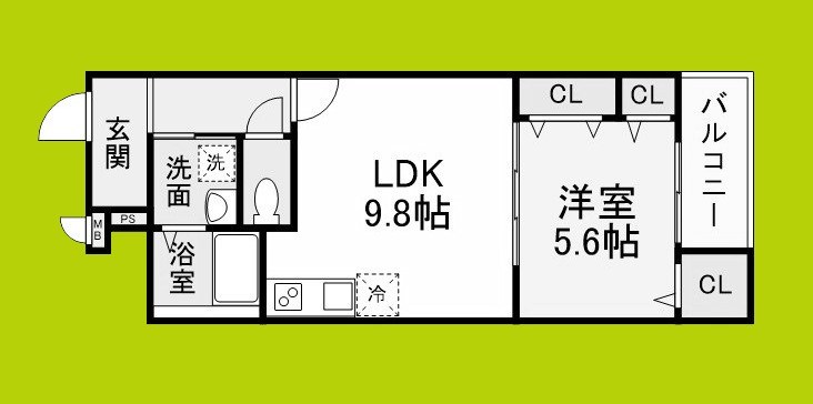 サンライズ松原 間取り