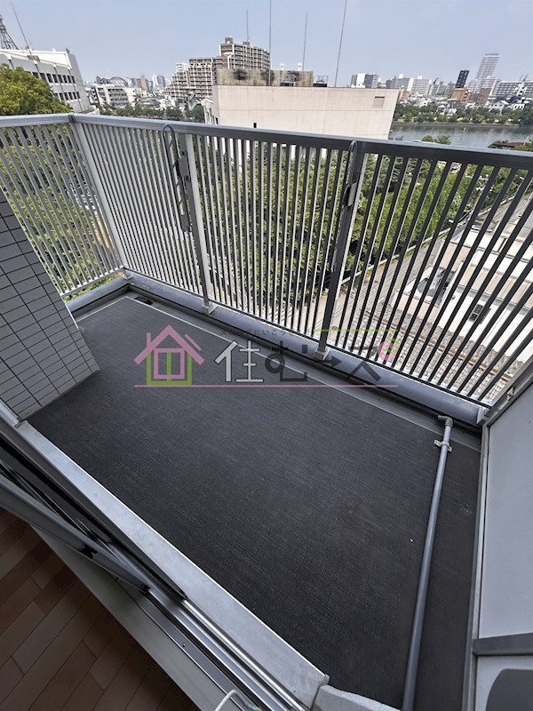 エステムコート梅田・天神橋Ⅲアヴァンテ ベランダ