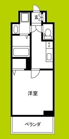 ジュネーゼグラン福島ミラージュ 間取り