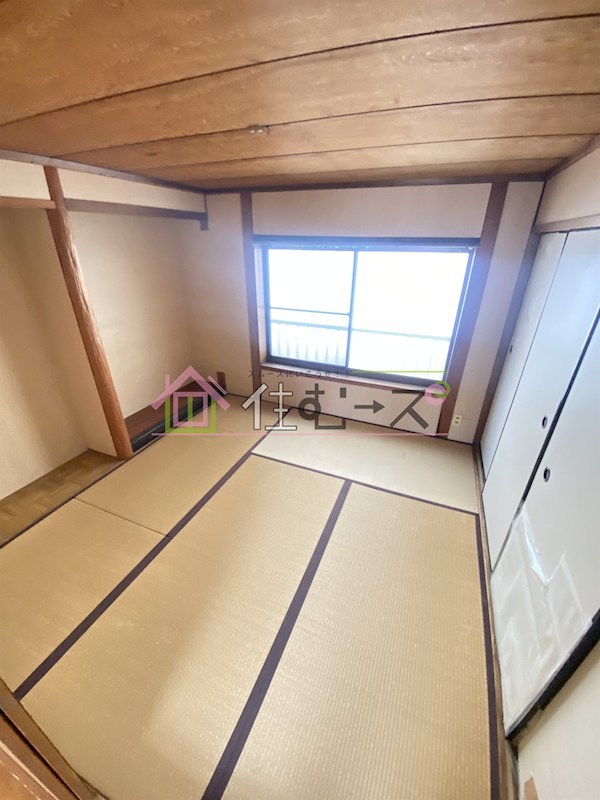 福島戸建貸家 ベッドルーム