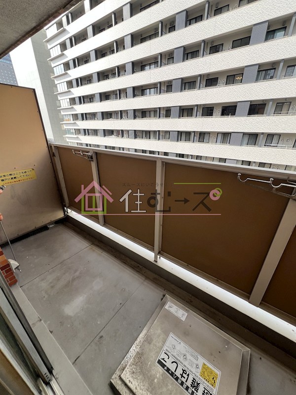 ライオンズマンション中之島 ベランダ