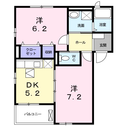 ヴィラ葵 間取り