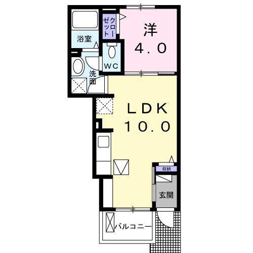 Ｔｉｆｆａｎｙ　１ｓｔ 間取り