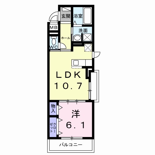 Ｍ．ｂｏｎｉｔｏ 間取り