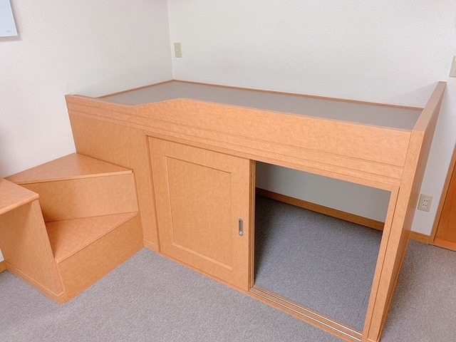 レオパレスノウスン　シュライン ベッドルーム