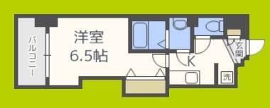 Luxe難波西Ⅰ 間取り