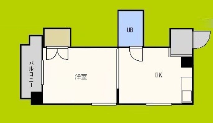 バスティオーネ柴島 間取り