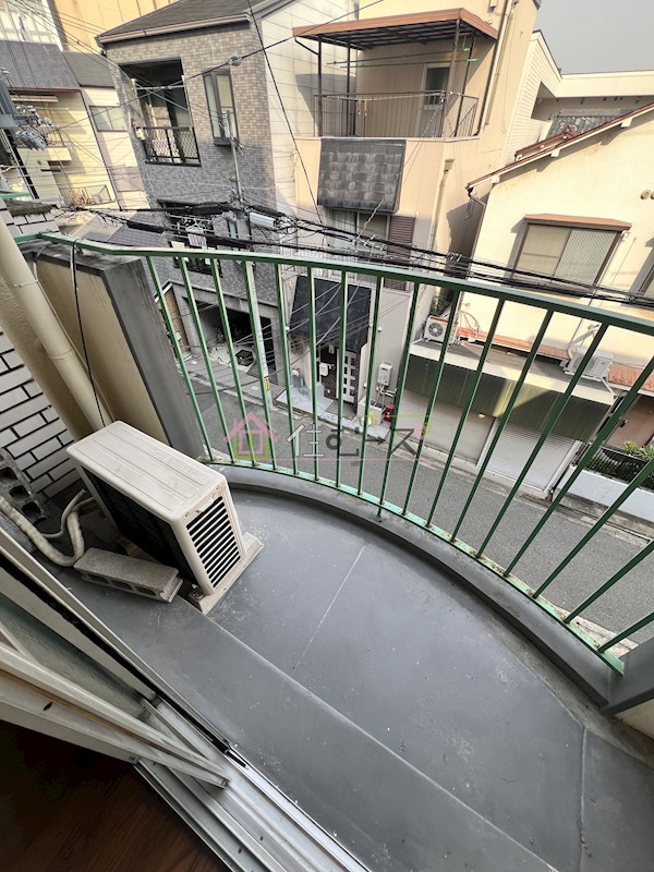 バスティオーネ柴島 ベランダ