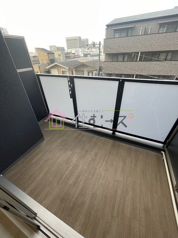 エステムコート大阪WESTⅡ ベランダ