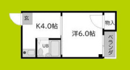 時山クリーンハイツ淡路 間取り