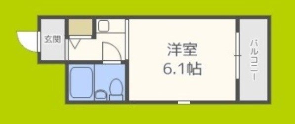 朝日プラザアクシス東淀川 間取り