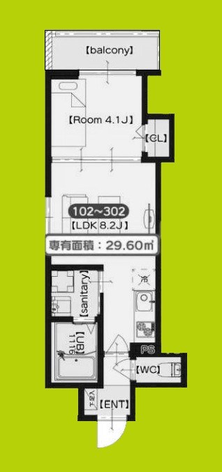 F asecia AttivoⅥ 間取り