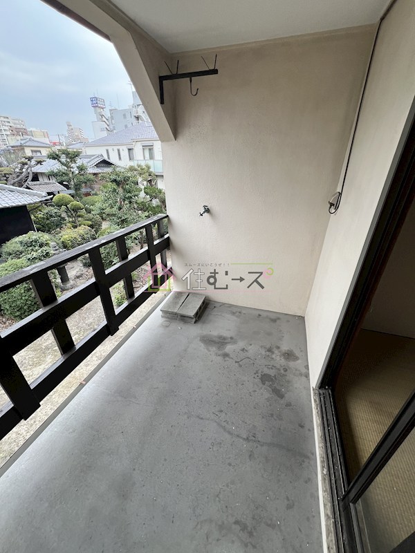 細田貸家 ベランダ