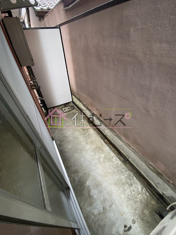 第3平野マンション ベランダ