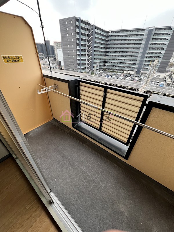 相川有明ハイツ ベランダ