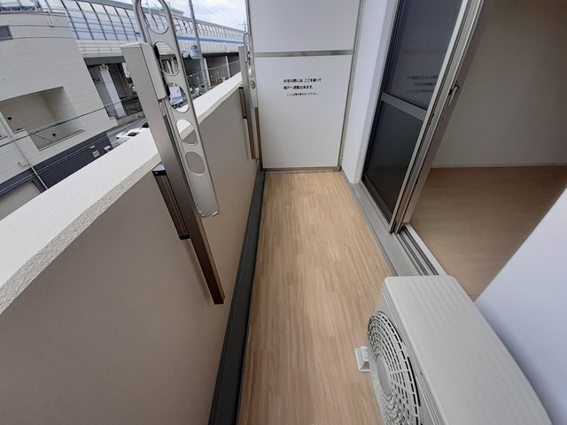 ミルト熊野 ベランダ