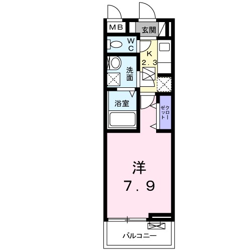 プレッソ　リンクウ 間取り