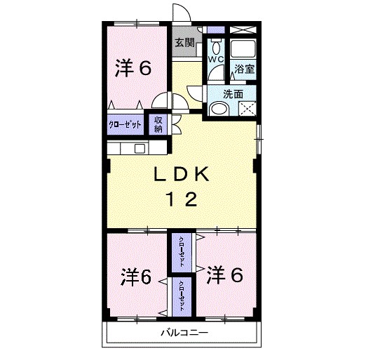アレグレーセ千代田 間取り
