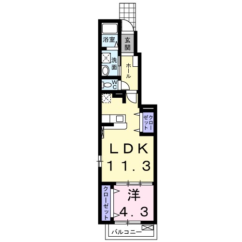 ルミエール・Ｋ 間取り