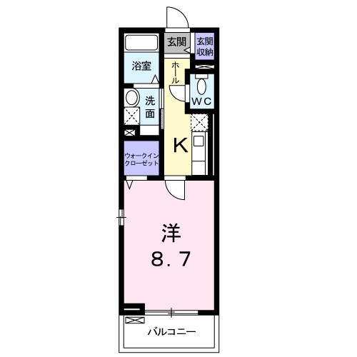 プレジェーネ　一津屋 間取り
