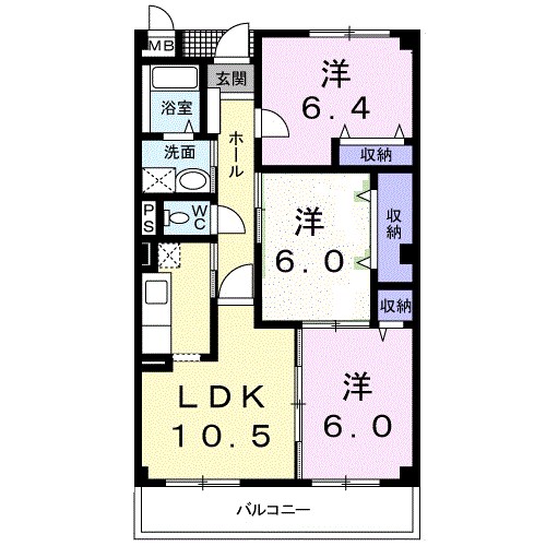 メルヴェイユ 間取り