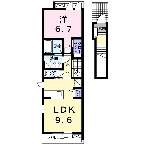 ラ・カーサ・フェリーチェ 間取り