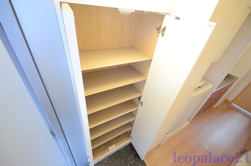 レオパレスプレステージ三津屋Ⅱ 玄関