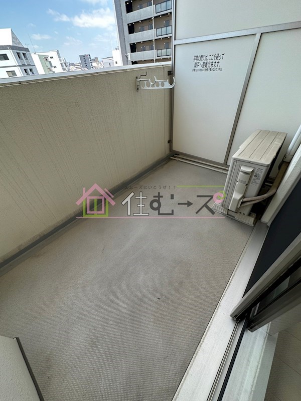 スプランディッド難波Ⅱ ベランダ