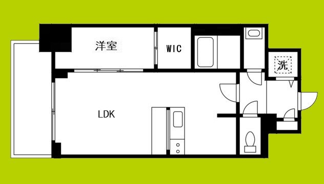 エスリードレジデンス　ザ・グラン 梅田イースト 間取り図