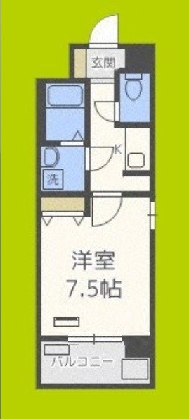 クレアートヨーロッパアベニューシティライフ 間取り