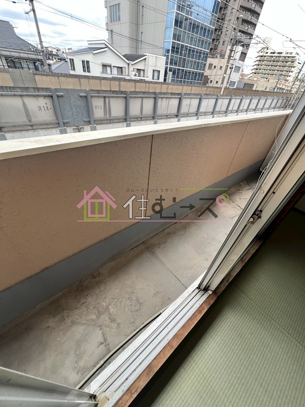 シティハイツエコー ベランダ