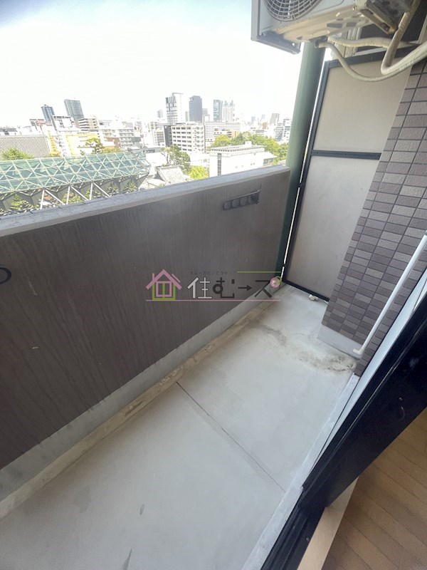 エステムコート四天王寺夕陽丘 ベランダ