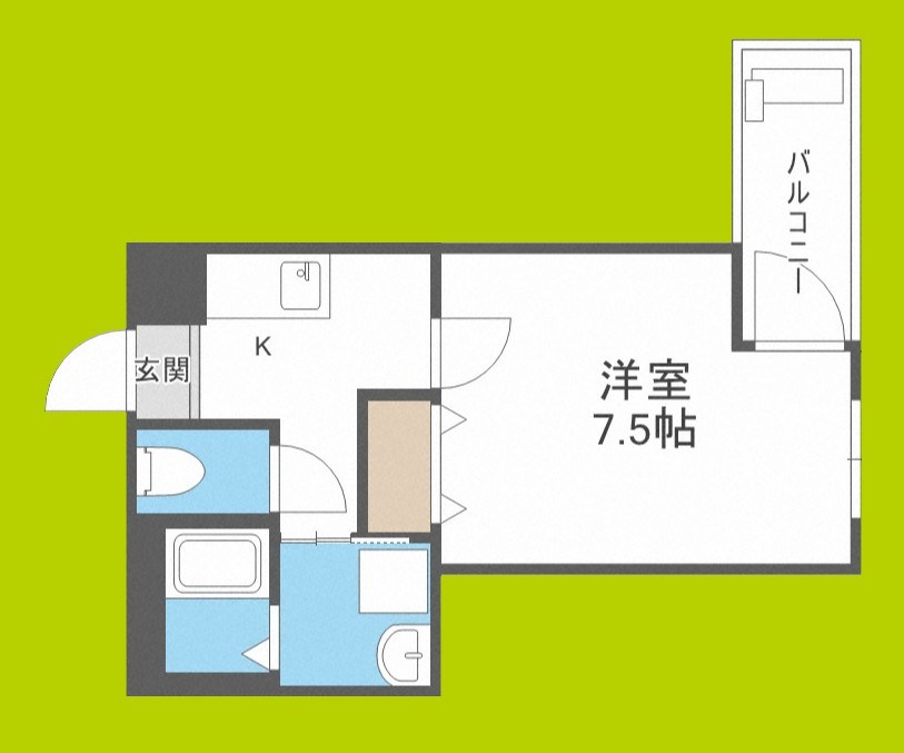 フジパレス住吉公園西 間取り