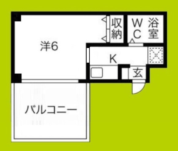 スーパーコート長居公園フロント 間取り