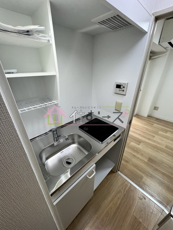 スーパーコート長居公園フロント キッチン