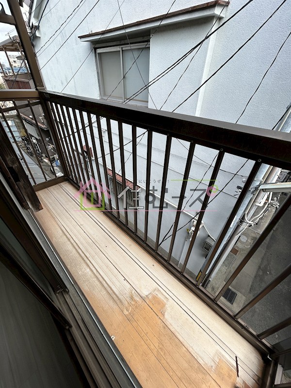 西住之江テラス ベランダ