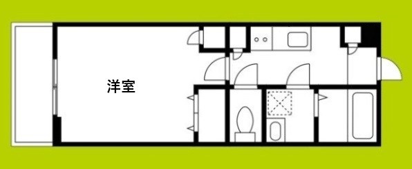 クレール谷町 間取り