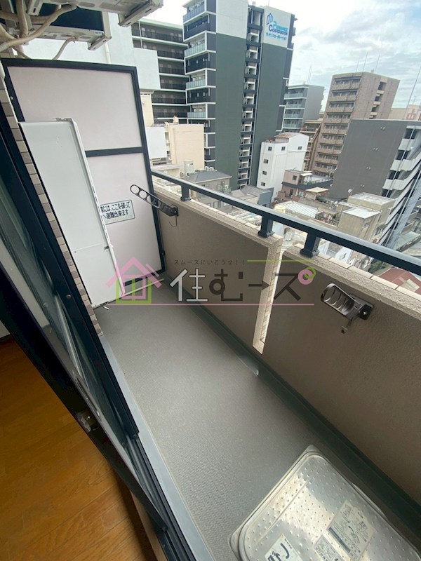 クレール谷町 ベランダ