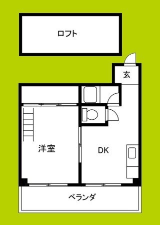 ツインコーポ公園南A棟 間取り
