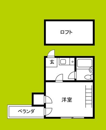 ツインコーポ公園南A棟 間取り