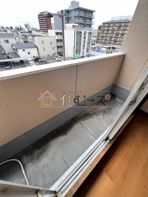 シティハイツエコー ベランダ