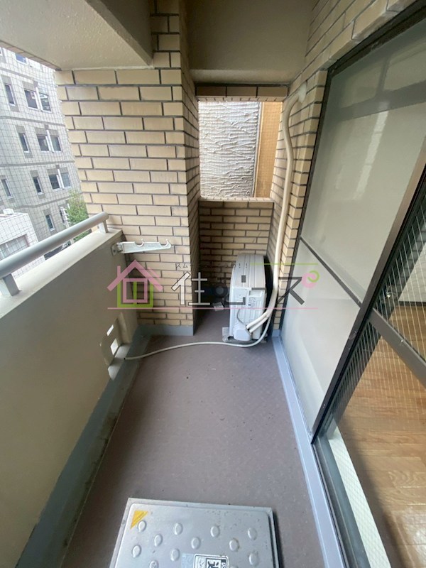 ニューライフ大手前三番館 ベランダ