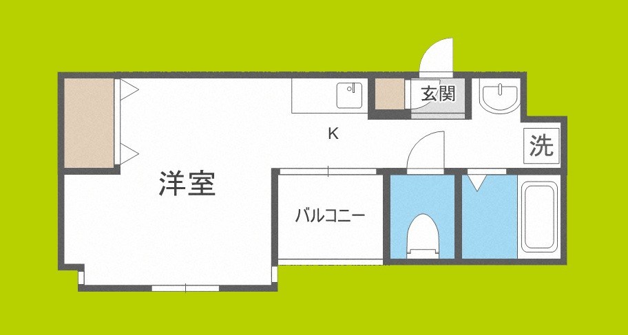 フレアコート北浜 間取り