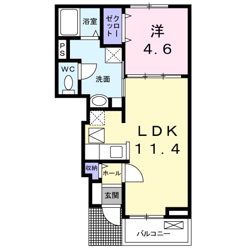 カルム・メゾン　東館 間取り